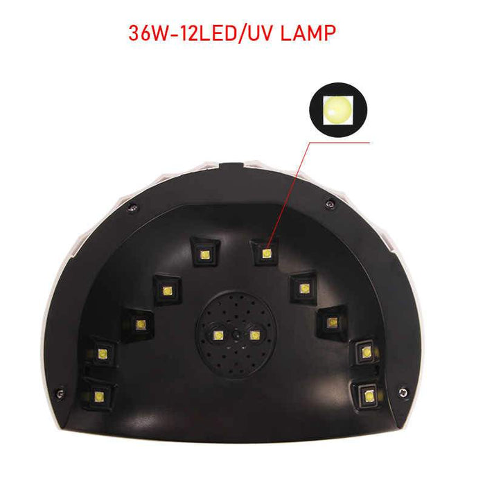 Lámpara LED/UV para Uñas(36W) - KKOT